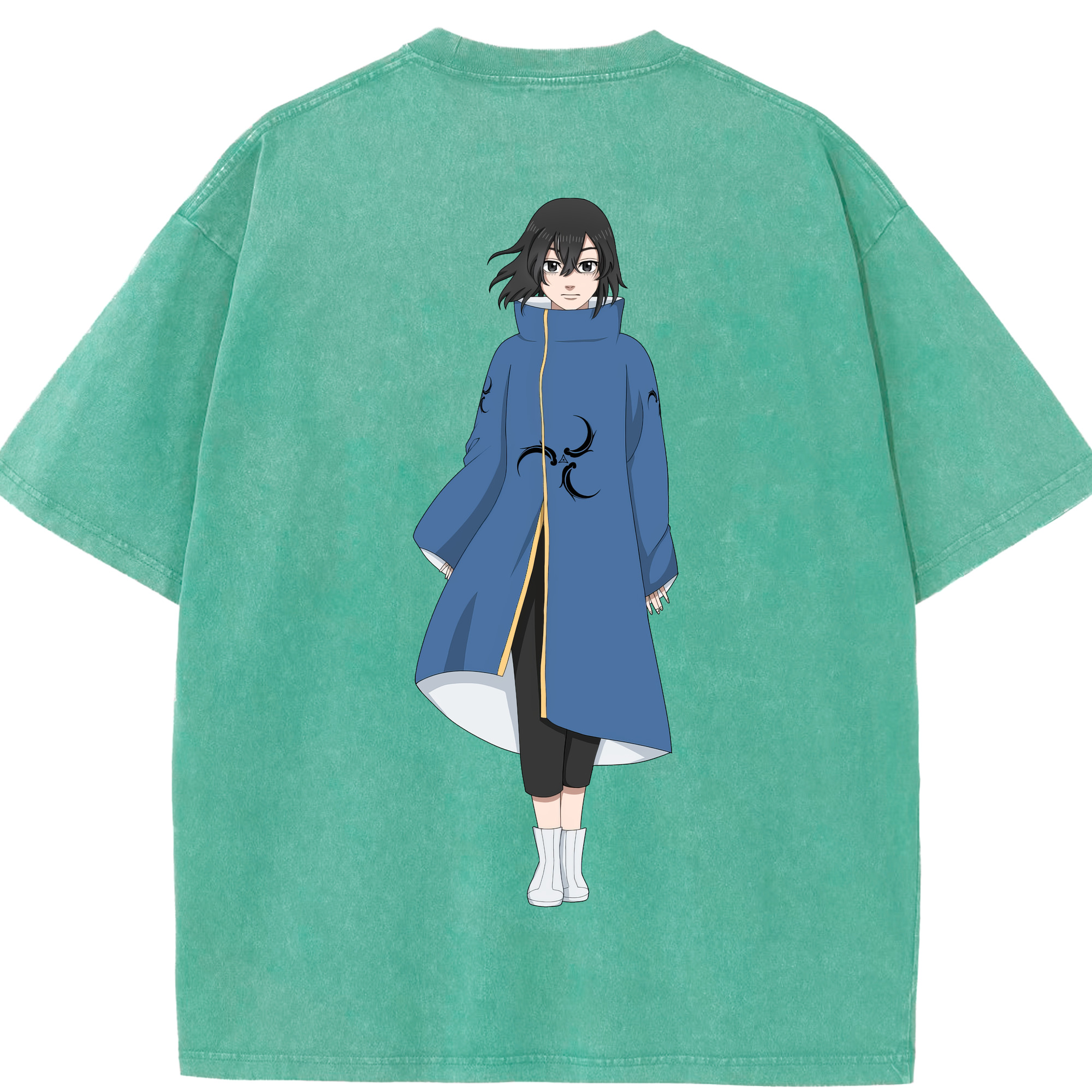 （画像用） 東京リベンジャーズ Tokyo Revengers 綿100% ヴィンテージ風 半袖Tシャツ（背面プリント）